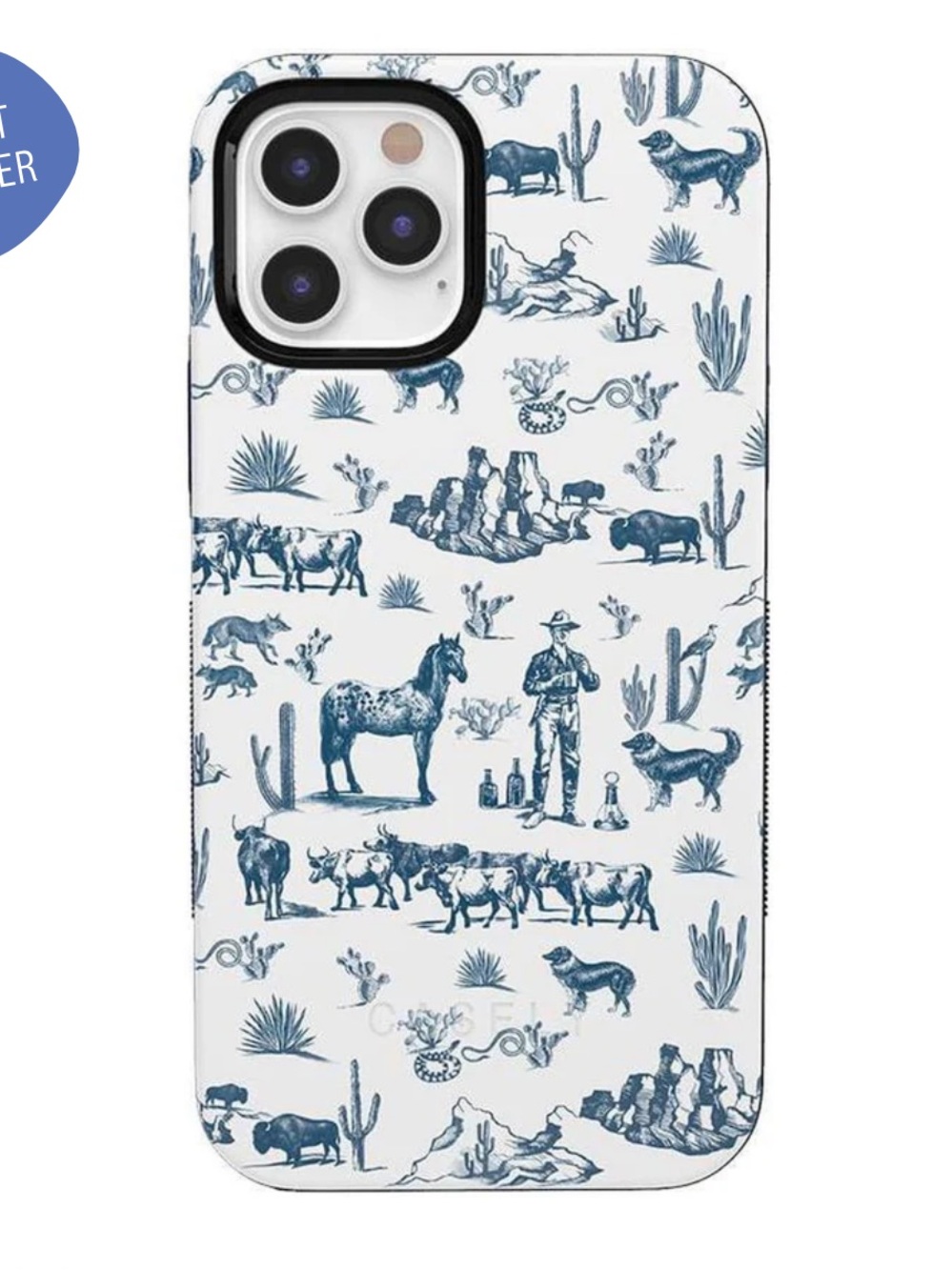 Casely Wild West Adventure Desert Bold Case iPhone 12 Pro
